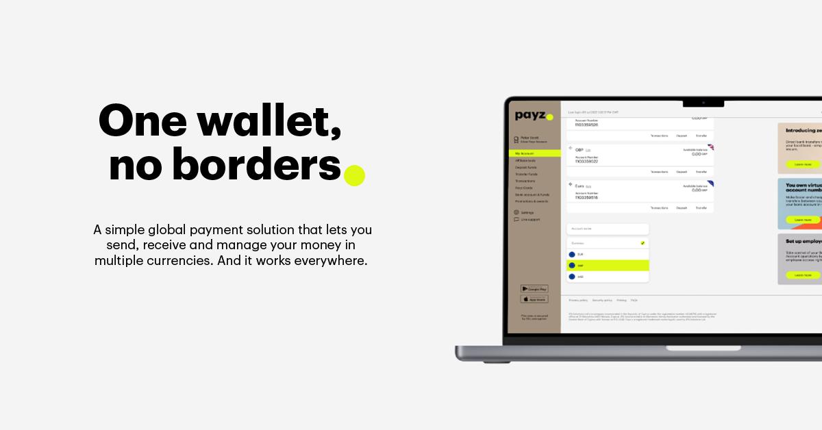 Payz payment, multi-currency, security certification